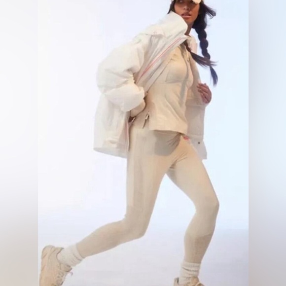 NWT Free People FP Movement Undercover Birch Tree High Waist Base Layer Leggings - Picture 1 of 4